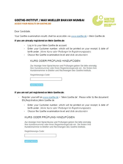 goethe.de result|ACCESS YOUR RESULTS ON GOETHE.DE! .